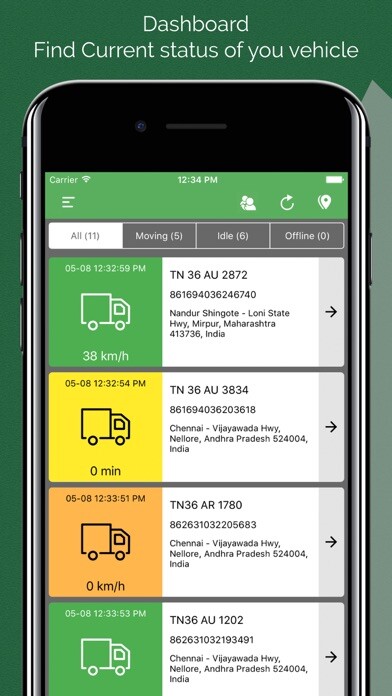 Emulate iPhone app Truck BOSS GPS using MyAndroid