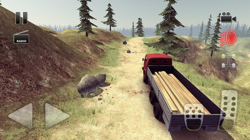 Emulate Android APK Truck Driver crazy road