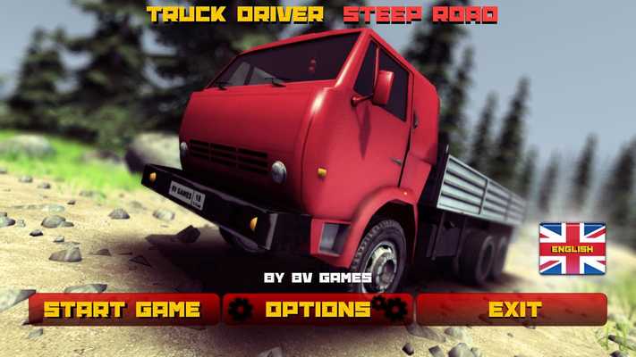 Emulate Android APK Truck Driver steep road