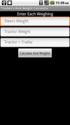 Emulate Android APK Truckers Axle Weight Calc Emulate Android APK Truckers Axle Weight Calc