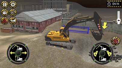 Emulate iPhone app Truck Excavator Simulator using MyAndroid