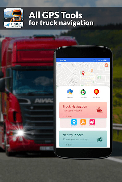 Emulate Truck Gps Navigation from MyAndroid or run Truck Gps Navigation using MyAndroid