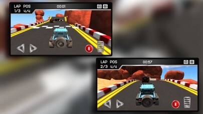 Emulate iPhone app Truck League Monster Race using MyAndroid