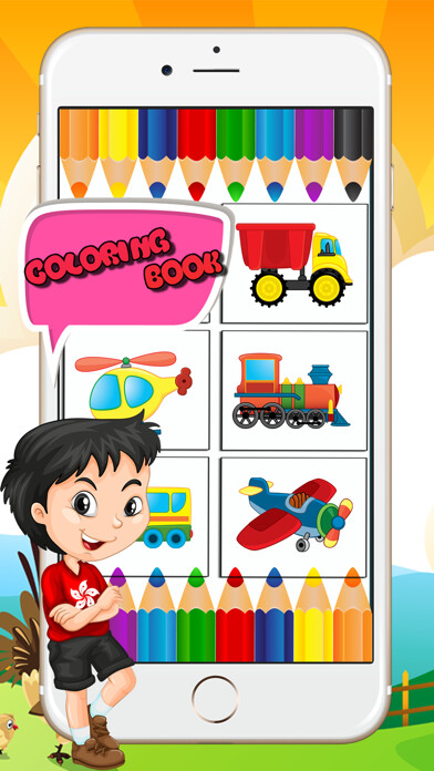 Emulate iPhone app Truck Paint Coloring Book - Toddler Games for Free using MyAndroid Emulate iPhone app Truck Paint Coloring Book - Toddler Games for Free using MyAndroid