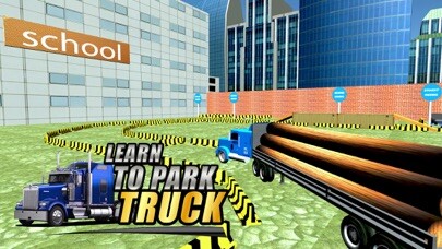 Emulate iPhone app Truck Parking School & Driving Test Simulator using MyAndroid