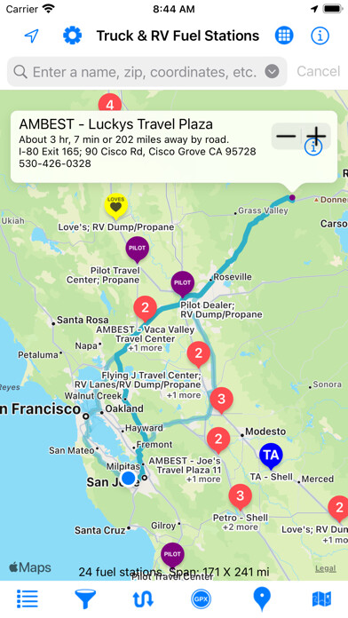 Emulate iPhone app Truck & RV Fuel Stations using MyAndroid Emulate iPhone app Truck & RV Fuel Stations using MyAndroid