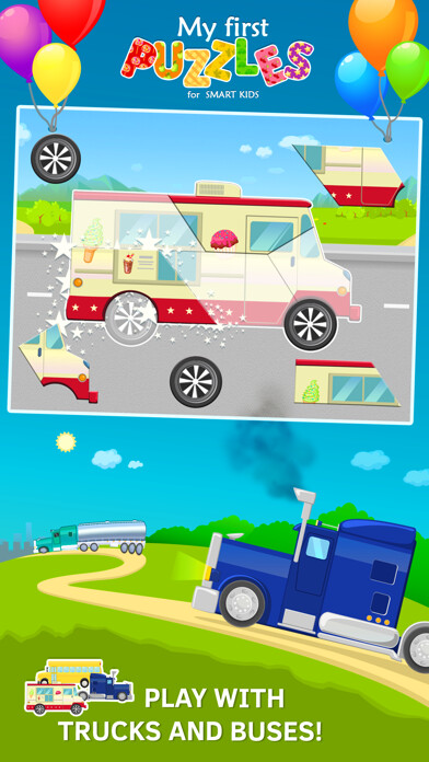 Emulate iPhone app Trucks and Car Jigsaw Puzzles for Toddlers Free using MyAndroid Emulate iPhone app Trucks and Car Jigsaw Puzzles for Toddlers Free using MyAndroid