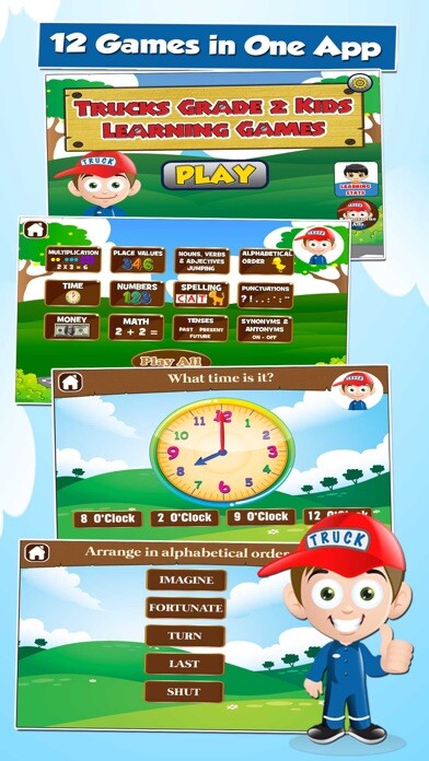 Emulate iPhone app Trucks Grade 2 School Games using MyAndroid Emulate iPhone app Trucks Grade 2 School Games using MyAndroid