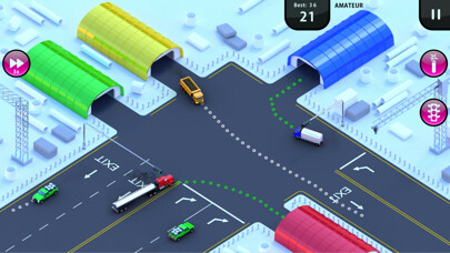 Emulate iPhone app Truck Traffic Control using MyAndroid