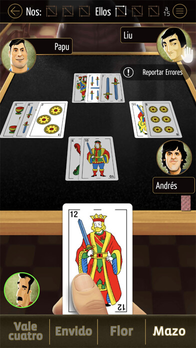 Emulate iPhone app Truco Blyts using MyAndroid