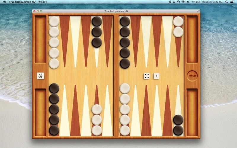 Emulate iPhone app True Backgammon HD using MyAndroid