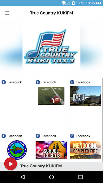 Run android online APK True Country KUKIFM from MyAndroid or emulate True Country KUKIFM using MyAndroid