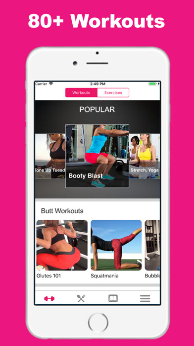 Emulate iPhone app TrueGirl: Workouts & Nutrition using MyAndroid Emulate iPhone app TrueGirl: Workouts & Nutrition using MyAndroid
