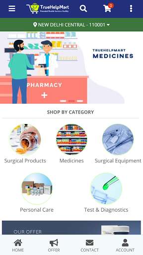 Run android online APK TrueHelpMart from MyAndroid or emulate TrueHelpMart using MyAndroid