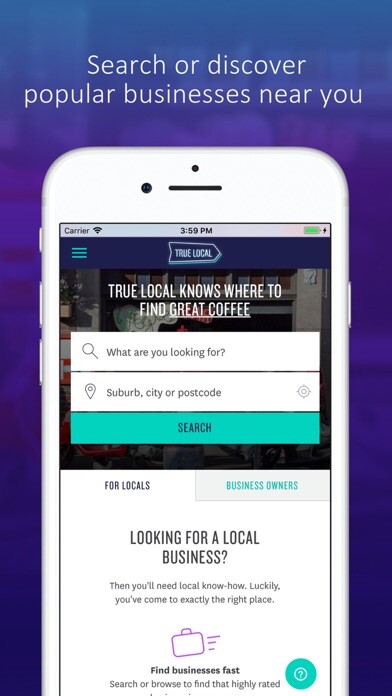 Emulate iPhone app True Local using MyAndroid Emulate iPhone app True Local using MyAndroid