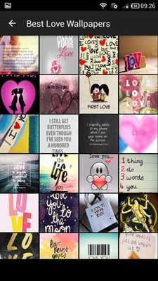 Emulate Android APK True Love Quotes and Wallpaper