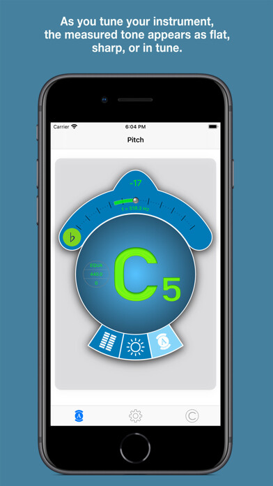 Emulate iPhone app True Pitch using MyAndroid