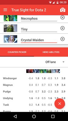 Emulate Android APK True Sight for Dota 2 ()