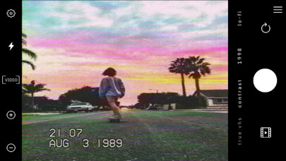 Emulate iPhone app True VHS - 90s Vintage camera using MyAndroid