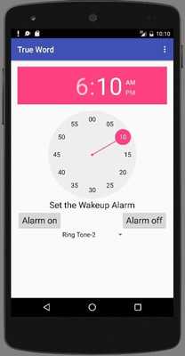 Emulate Android APK Trueword WakeUp Call English