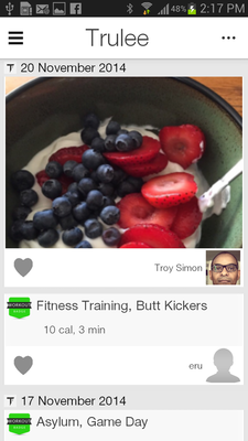 Emulate Android APK Trulee Fitness