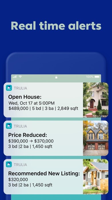 Emulate iPhone app Trulia Real Estate & Rentals using MyAndroid