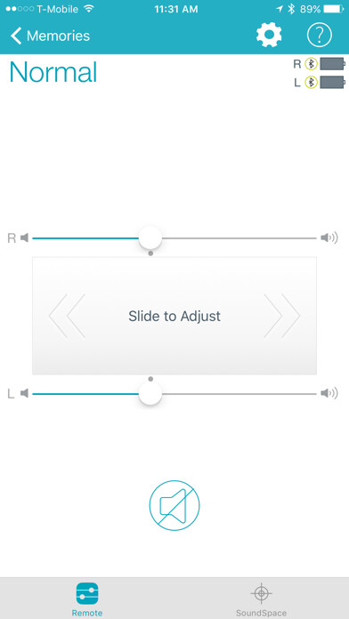 Emulate iPhone app TruLink Hearing Control using MyAndroid