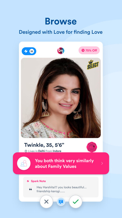 Emulate iPhone app TrulyMadly: Indian Dating App using MyAndroid Emulate iPhone app TrulyMadly: Indian Dating App using MyAndroid