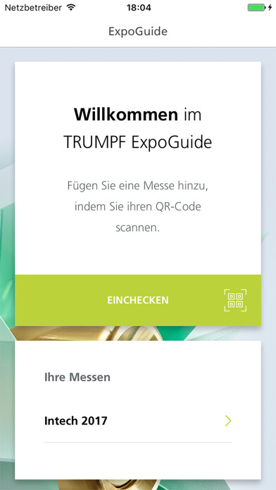 Emulate iPhone app TRUMPF ExpoGuide using MyAndroid Emulate iPhone app TRUMPF ExpoGuide using MyAndroid