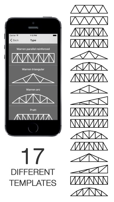 Emulate iPhone app Truss Calculator / Cálculo de cerchas using MyAndroid Emulate iPhone app Truss Calculator / Cálculo de cerchas using MyAndroid