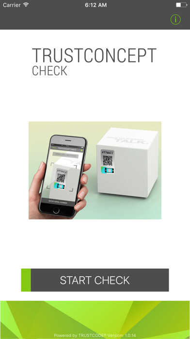 Emulate iPhone app TRUSTCONCEPT CHECK using MyAndroid