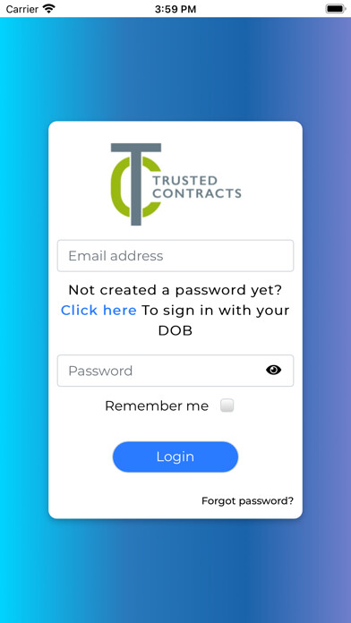 Emulate iPhone app Trusted Contracts E-Timesheets using MyAndroid Emulate iPhone app Trusted Contracts E-Timesheets using MyAndroid