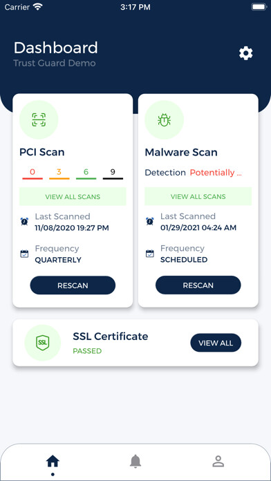 Emulate iPhone app Trust Guard® using MyAndroid Emulate iPhone app Trust Guard® using MyAndroid