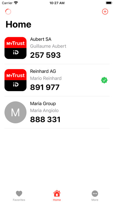 Emulate iPhone app TrustID Authenticator using MyAndroid