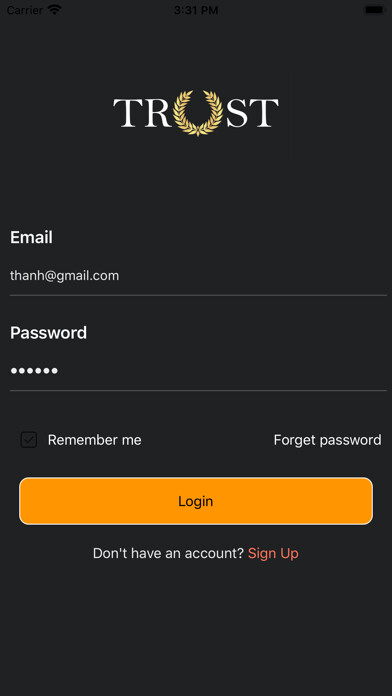 Emulate iPhone app Trust Music using MyAndroid