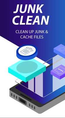 Emulate Android APK Trusty Cleaner  - Cache Cleaner and trash removal