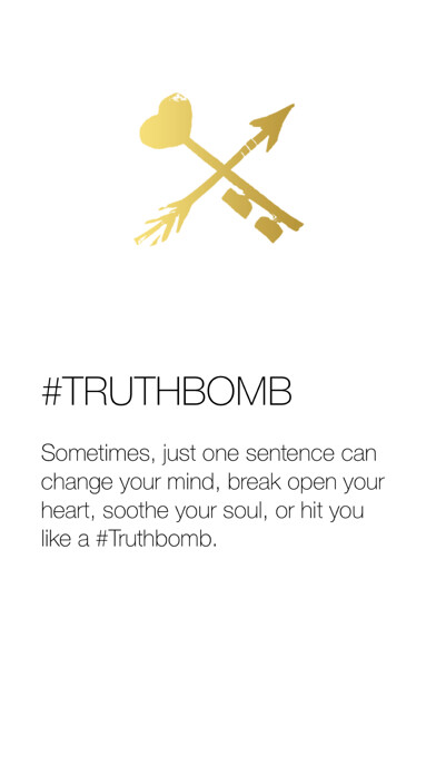 Emulate iPhone app #Truthbomb by Danielle LaPorte using MyAndroid Emulate iPhone app #Truthbomb by Danielle LaPorte using MyAndroid