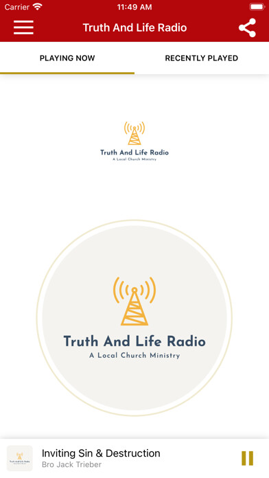 Emulate iPhone app TruthLifeRadio using MyAndroid Emulate iPhone app TruthLifeRadio using MyAndroid