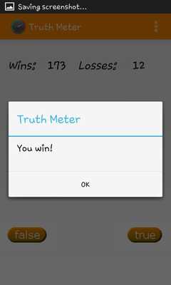 Emulate Android APK Truth Meter - facts trivia Emulate Android APK Truth Meter - facts trivia