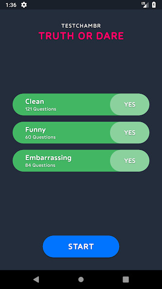 Run android online APK Truth Or Dare - Adult Funny from MyAndroid or emulate Truth Or Dare - Adult Funny using MyAndroid Run android online APK Truth Or Dare - Adult Funny from MyAndroid or emulate Truth Or Dare - Adult Funny using MyAndroid