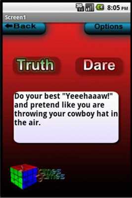 Emulate Android APK Truth or Dare -Awesome Edition