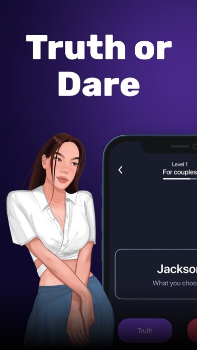Emulate iPhone app Truth or Dare - dirty dares using MyAndroid