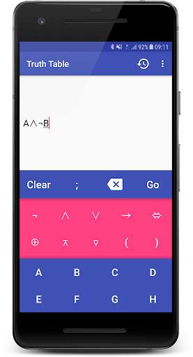 Run android online APK Truth Table from MyAndroid or emulate Truth Table using MyAndroid Run android online APK Truth Table from MyAndroid or emulate Truth Table using MyAndroid