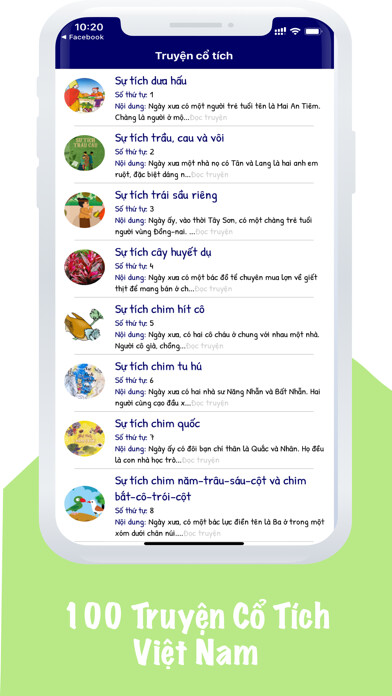 Emulate iPhone app Truyện Cổ Tích - Audio using MyAndroid Emulate iPhone app Truyện Cổ Tích - Audio using MyAndroid