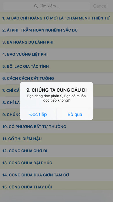 Emulate iPhone app Truyện Ngôn Tình Cung Đình - Ngon Tinh Cung Dau using MyAndroid Emulate iPhone app Truyện Ngôn Tình Cung Đình - Ngon Tinh Cung Dau using MyAndroid