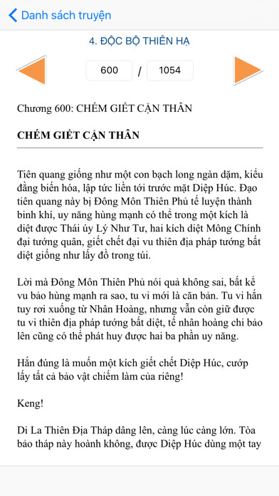 Emulate iPhone app Truyện võ lâm - Truyền kỳ tiên hiệp - Sách Mobile using MyAndroid Emulate iPhone app Truyện võ lâm - Truyền kỳ tiên hiệp - Sách Mobile using MyAndroid