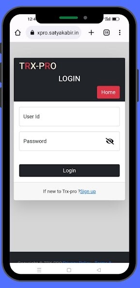 Run android online APK TRX-PRO TOKEN from MyAndroid or emulate TRX-PRO TOKEN using MyAndroid