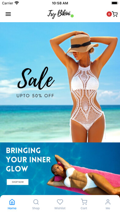 Emulate iPhone app Try Bikini using MyAndroid Emulate iPhone app Try Bikini using MyAndroid