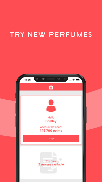 Emulate iPhone app Try New Perfumes using MyAndroid