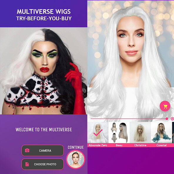 Run android online APK Try On MV Wigs from MyAndroid or emulate Try On MV Wigs using MyAndroid